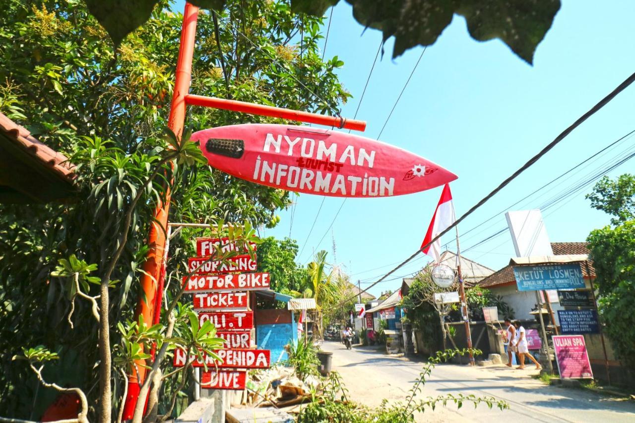 Nyoman Pensión Lembongan Exterior foto